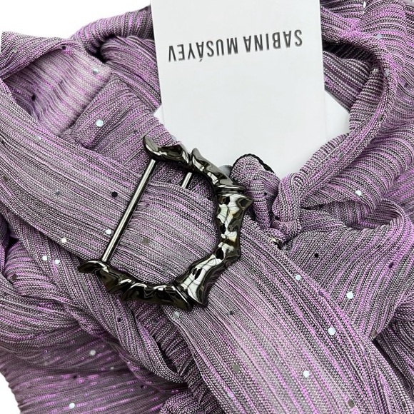 NWT Sabina Musayev Jimmy Jumpsuit Size Small - Picture 9 of 11